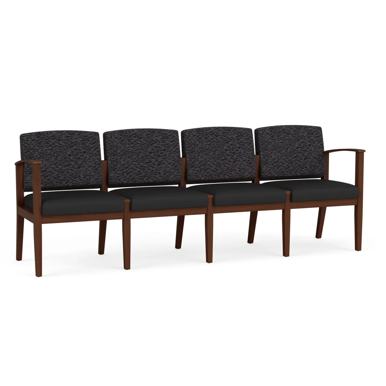 Mason Street Wood 4 Seat Sofa in Standard Upholstery