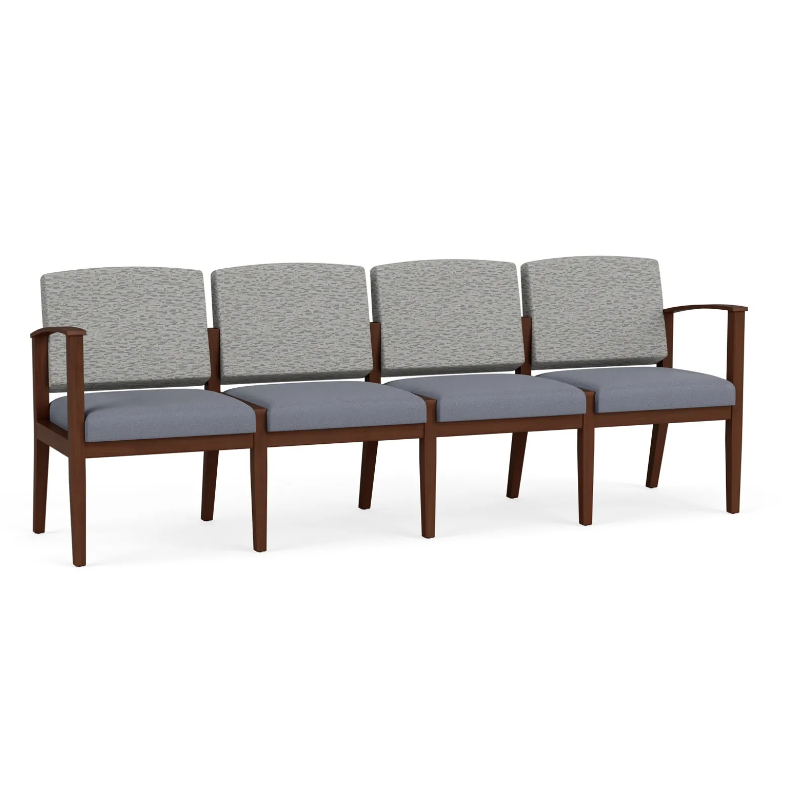 Mason Street Wood 4 Seat Sofa in Standard Upholstery