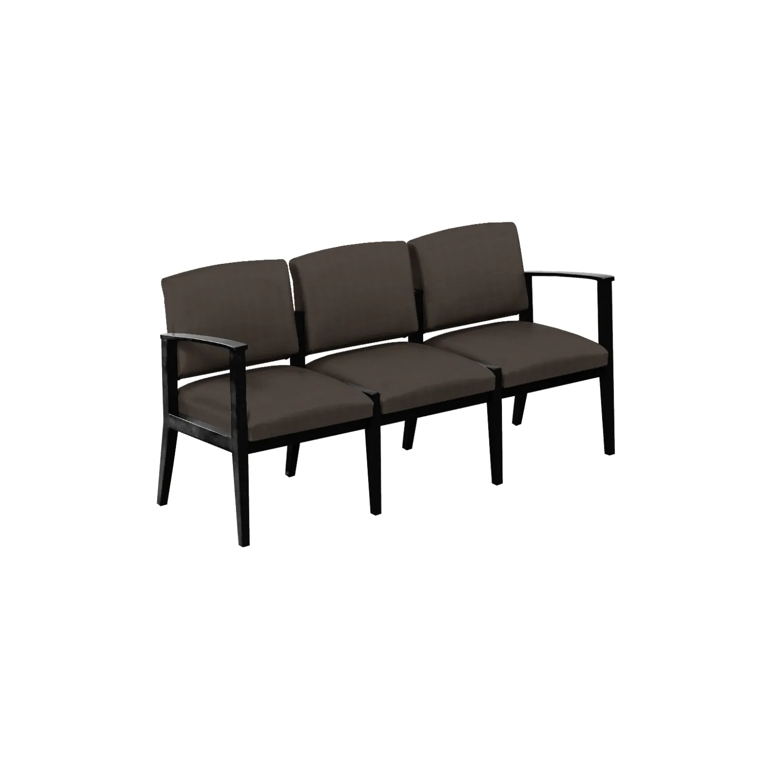 Mason Street Wood 3 Seat Sofa in Standard Upholstery