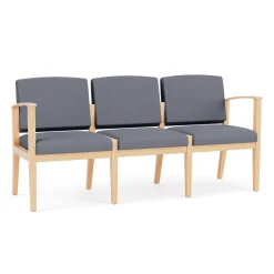 Mason Street Wood 3 Seat Sofa in Standard Upholstery