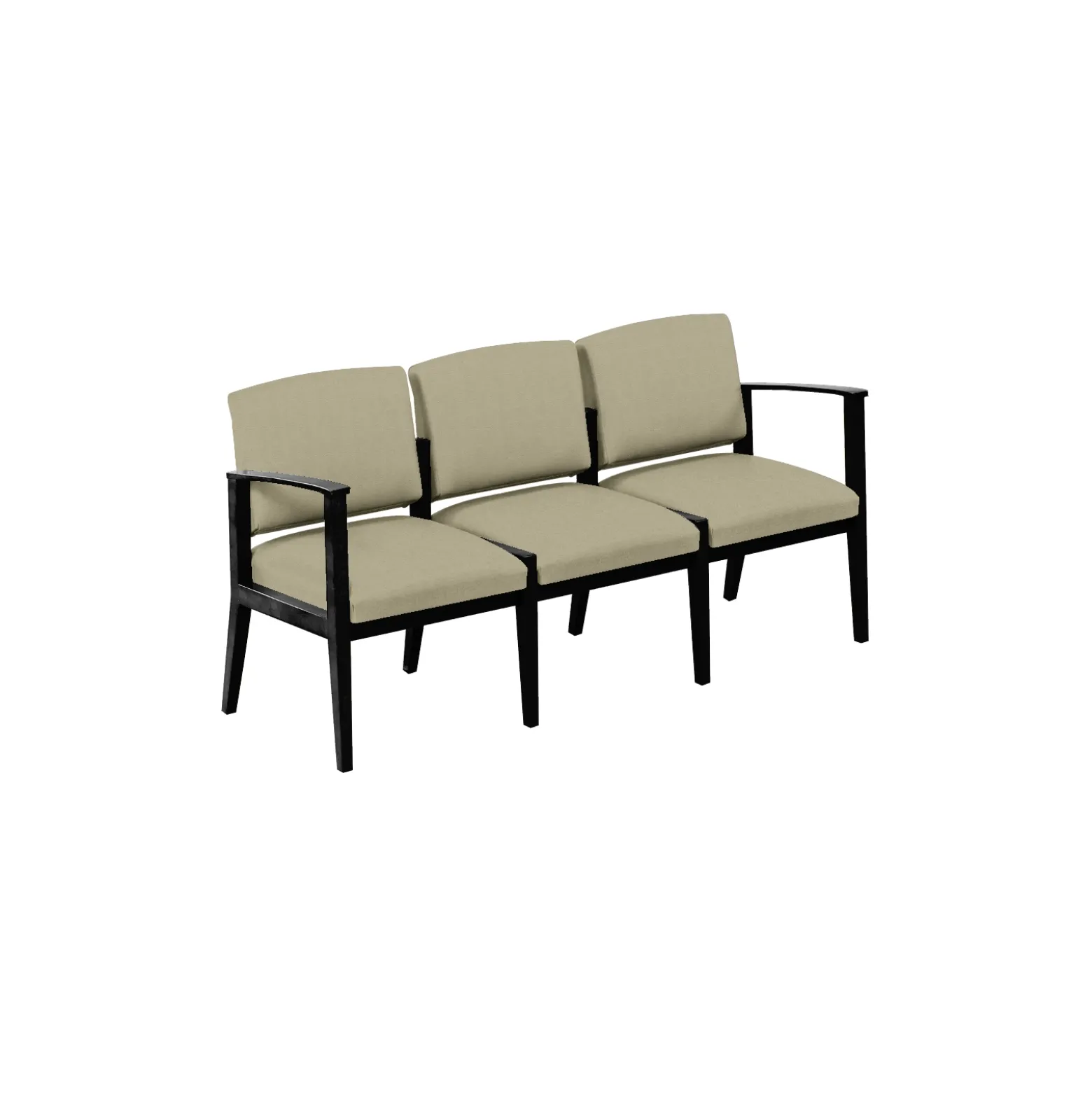 Mason Street Wood 3 Seat Sofa in Standard Upholstery
