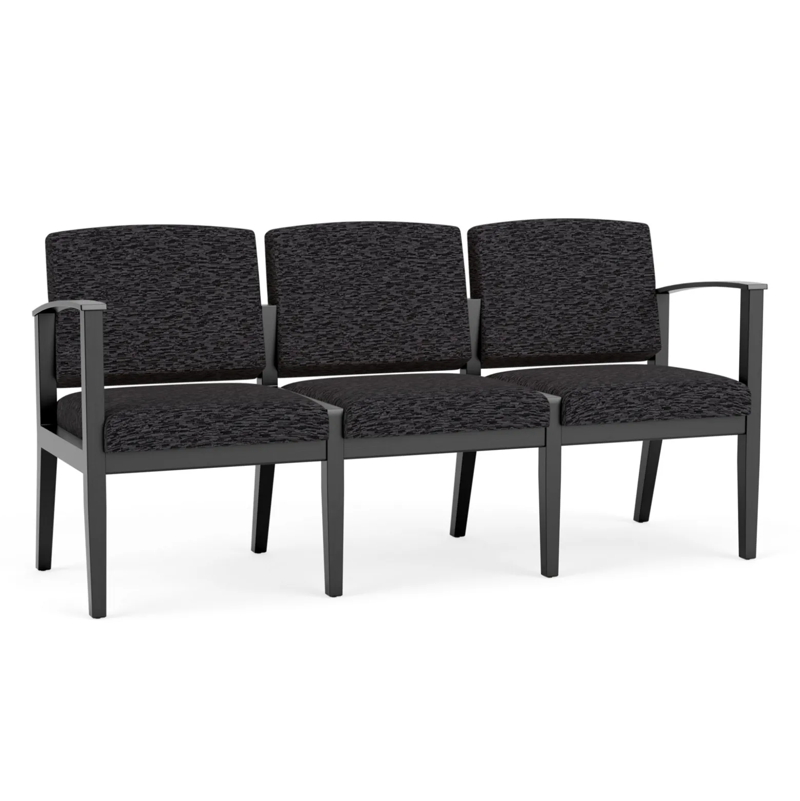 Mason Street Wood 3 Seat Sofa in Standard Upholstery