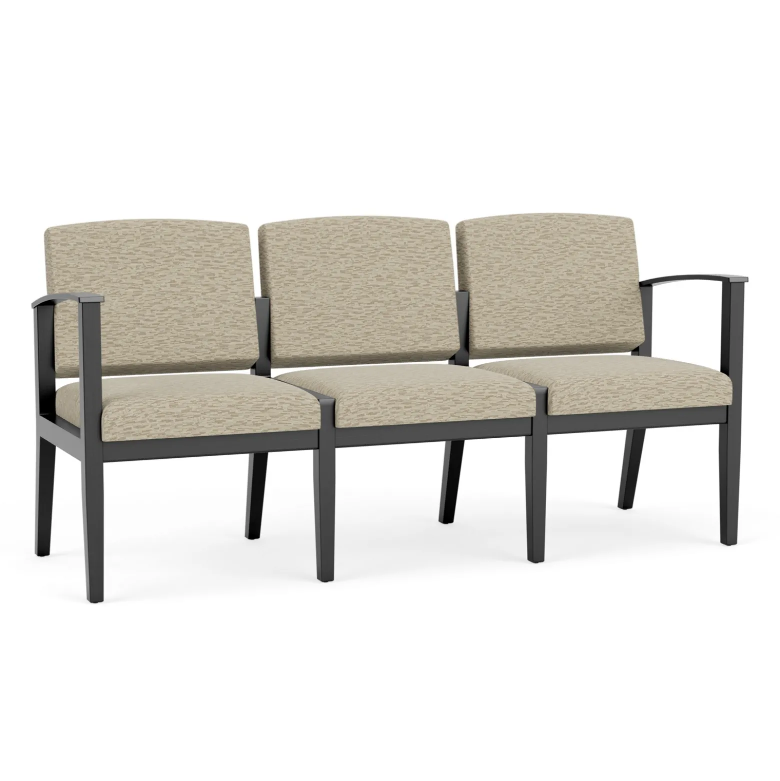 Mason Street Wood 3 Seat Sofa in Standard Upholstery