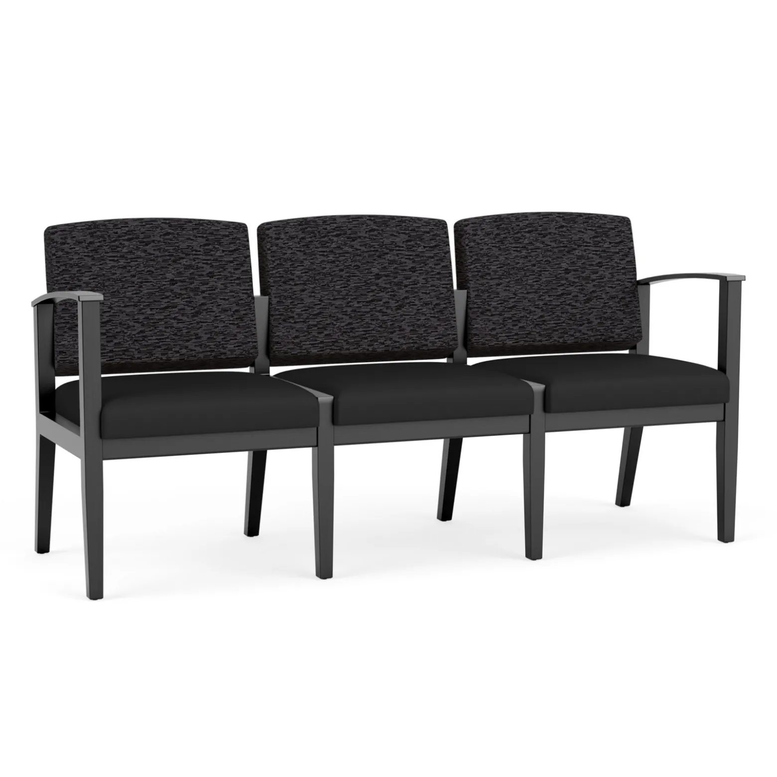 Mason Street Wood 3 Seat Sofa in Standard Upholstery