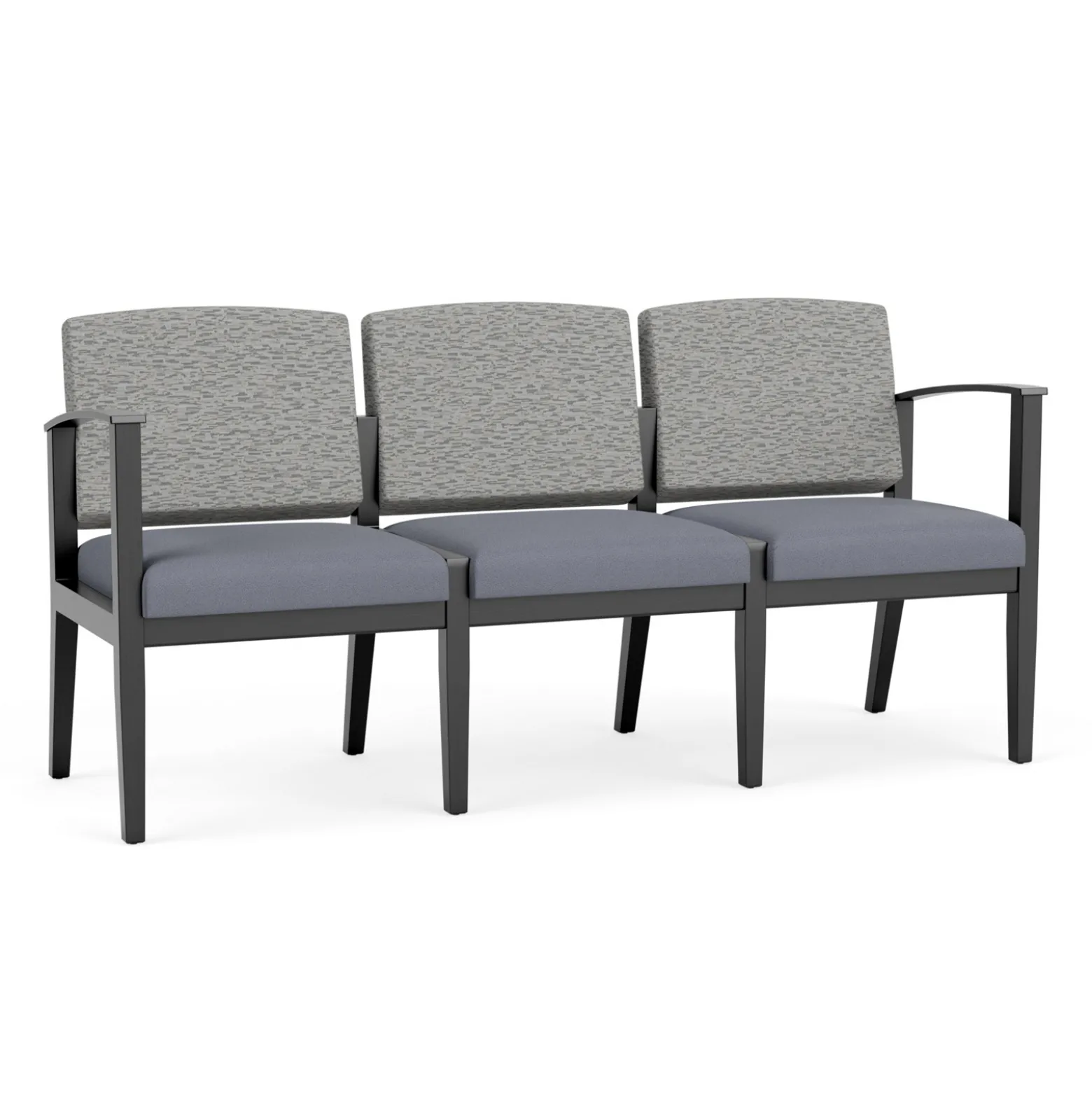 Mason Street Wood 3 Seat Sofa in Standard Upholstery