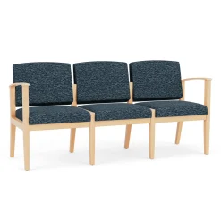 Mason Street Wood 3 Seat Sofa in Standard Upholstery