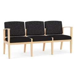 Mason Street Wood 3 Seat Sofa in Standard Upholstery