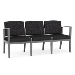 Mason Street Wood 3 Seat Sofa in Standard Upholstery