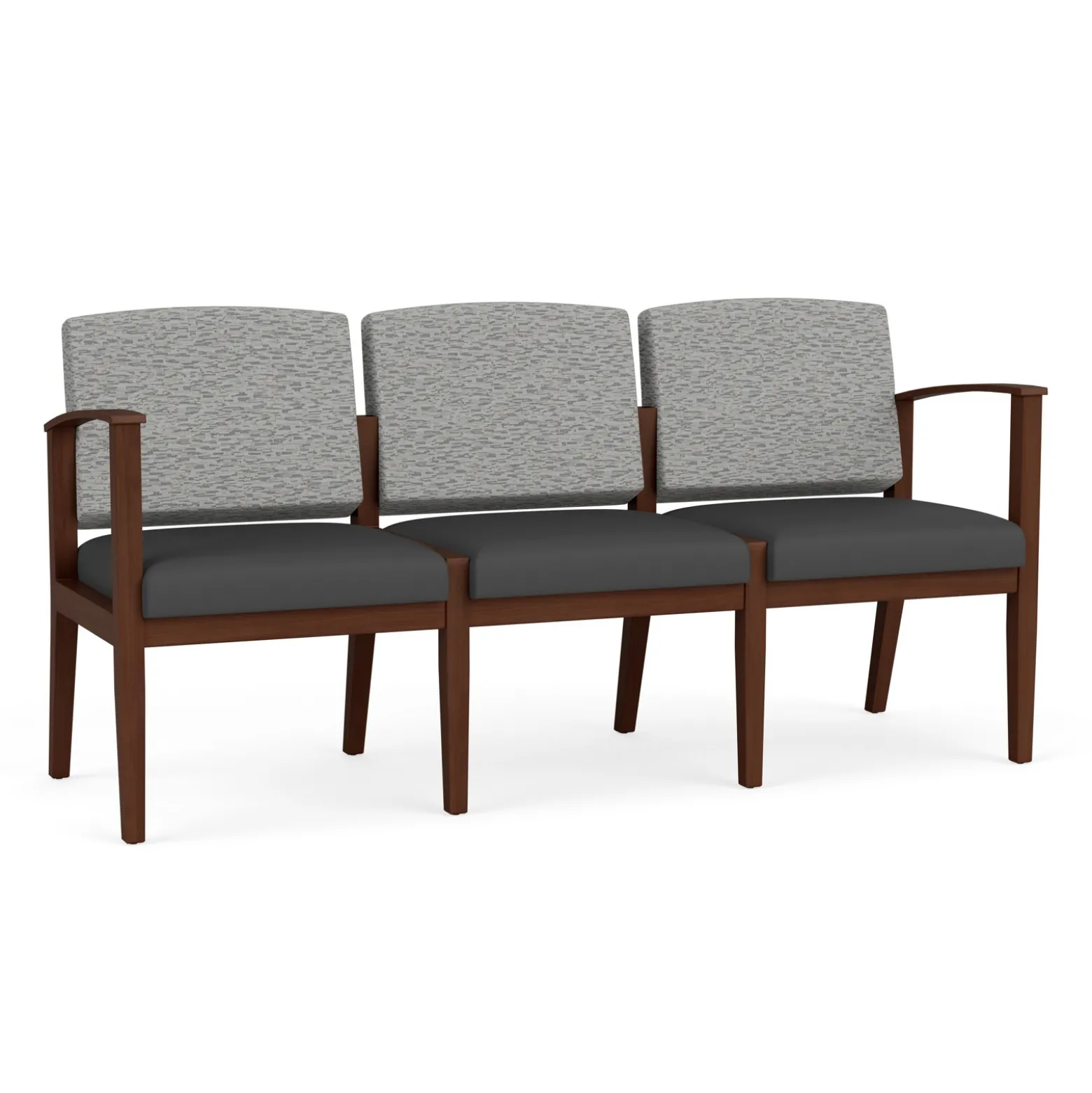 Mason Street Wood 3 Seat Sofa in Standard Upholstery