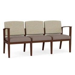 Mason Street Wood 3 Seat Sofa in Standard Upholstery