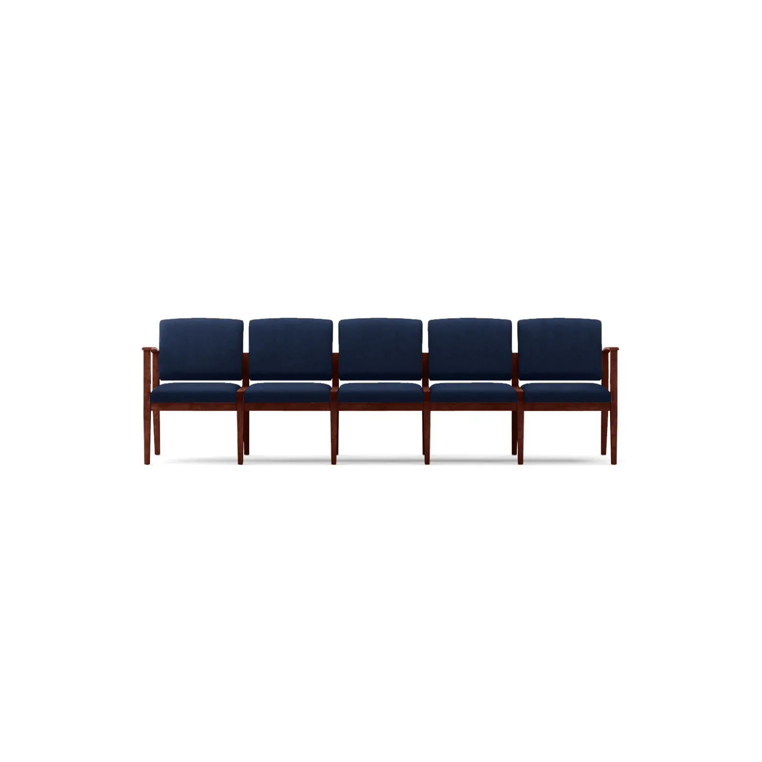 Mason Street Wood 5 Seat Sofa in Standard Upholstery