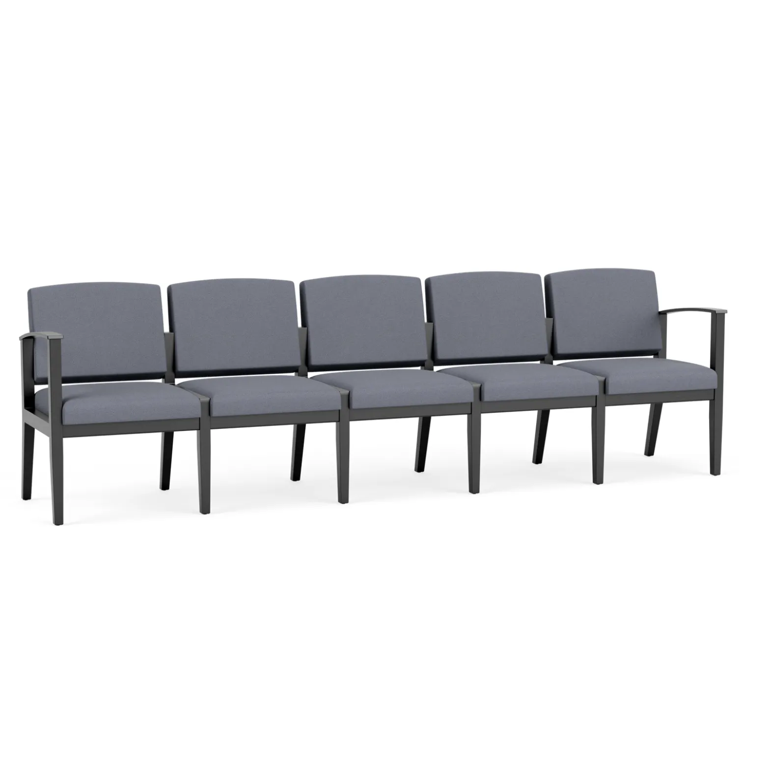 Mason Street Wood 5 Seat Sofa in Standard Upholstery
