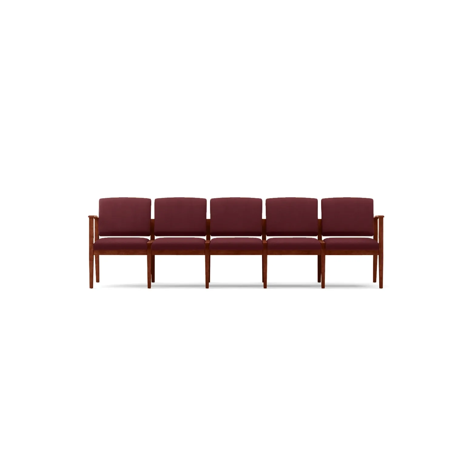Mason Street Wood 5 Seat Sofa in Standard Upholstery