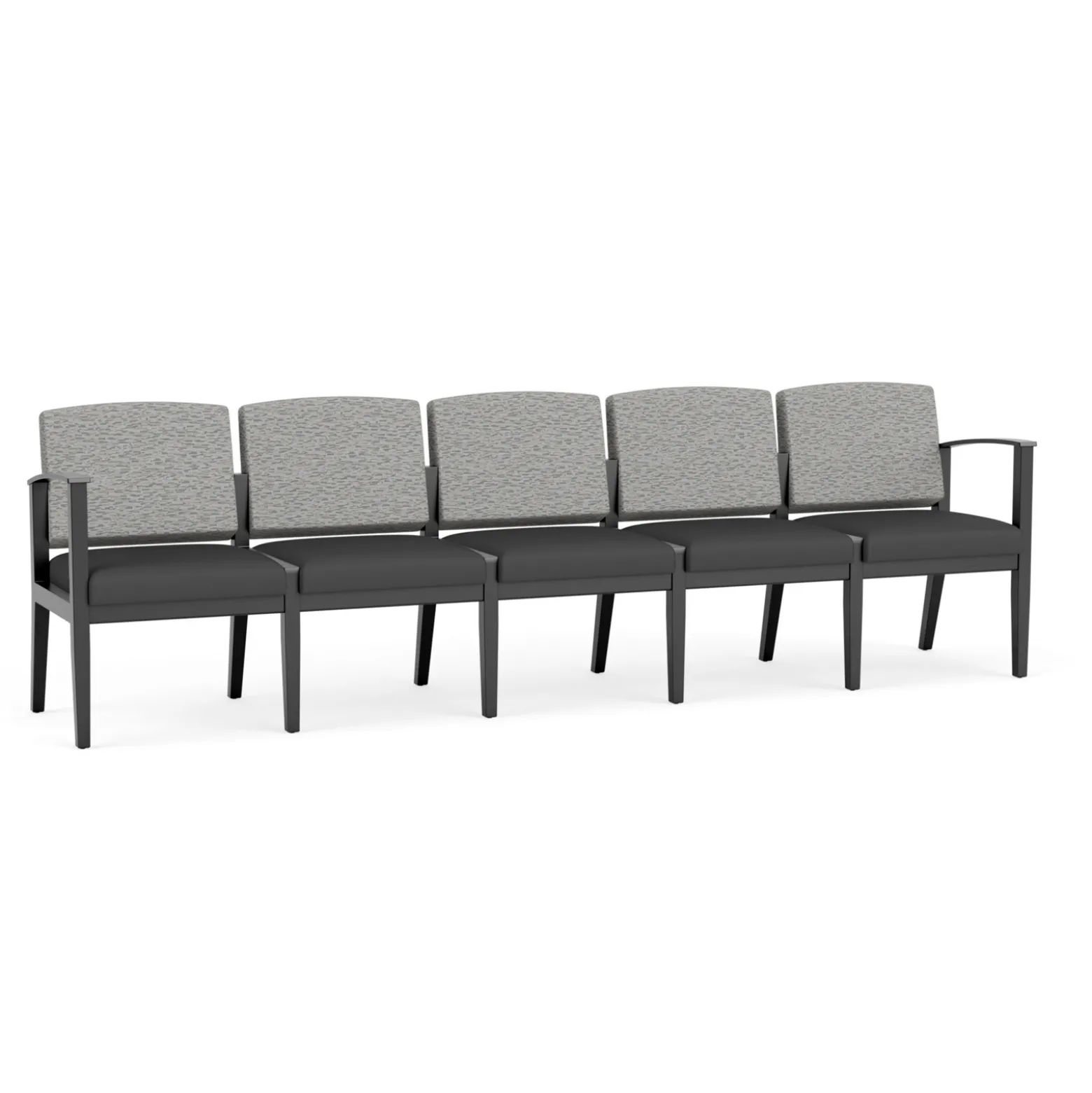 Mason Street Wood 5 Seat Sofa in Standard Upholstery