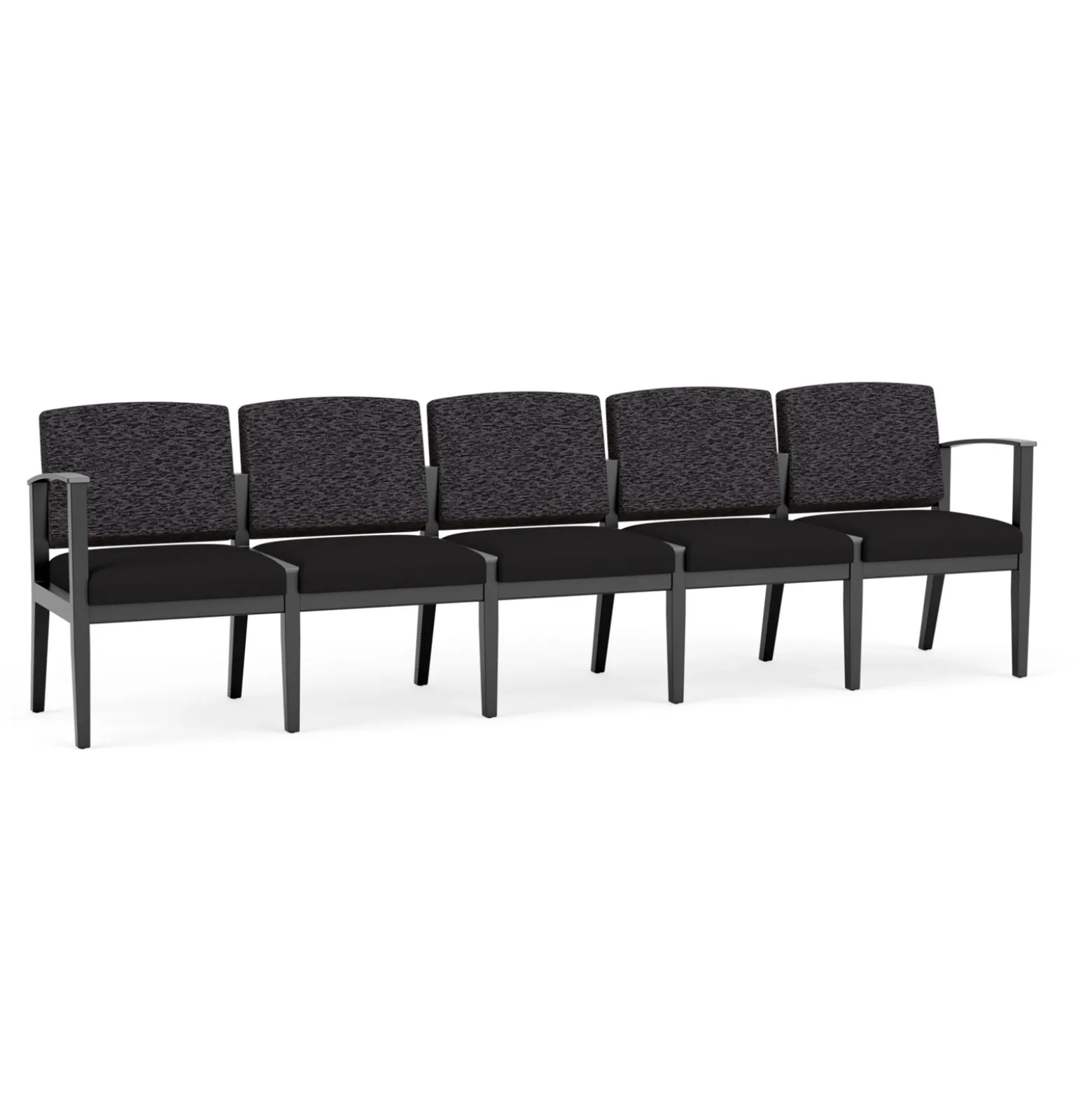 Mason Street Wood 5 Seat Sofa in Standard Upholstery