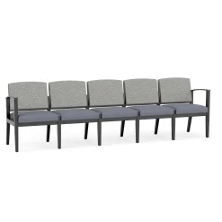 Mason Street Wood 5 Seat Sofa in Standard Upholstery
