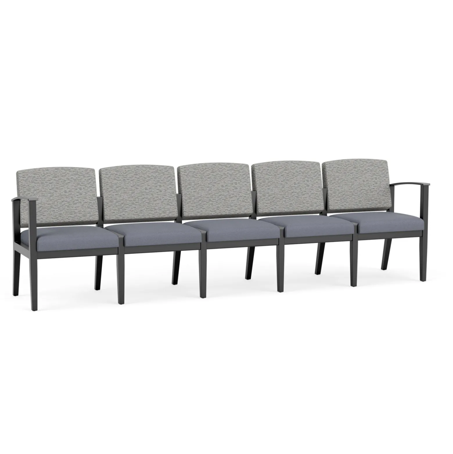 Mason Street Wood 5 Seat Sofa in Standard Upholstery