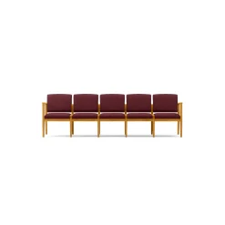 Mason Street Wood 5 Seat Sofa in Standard Upholstery