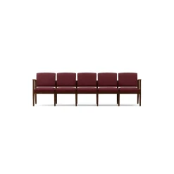 Mason Street Wood 5 Seat Sofa in Standard Upholstery