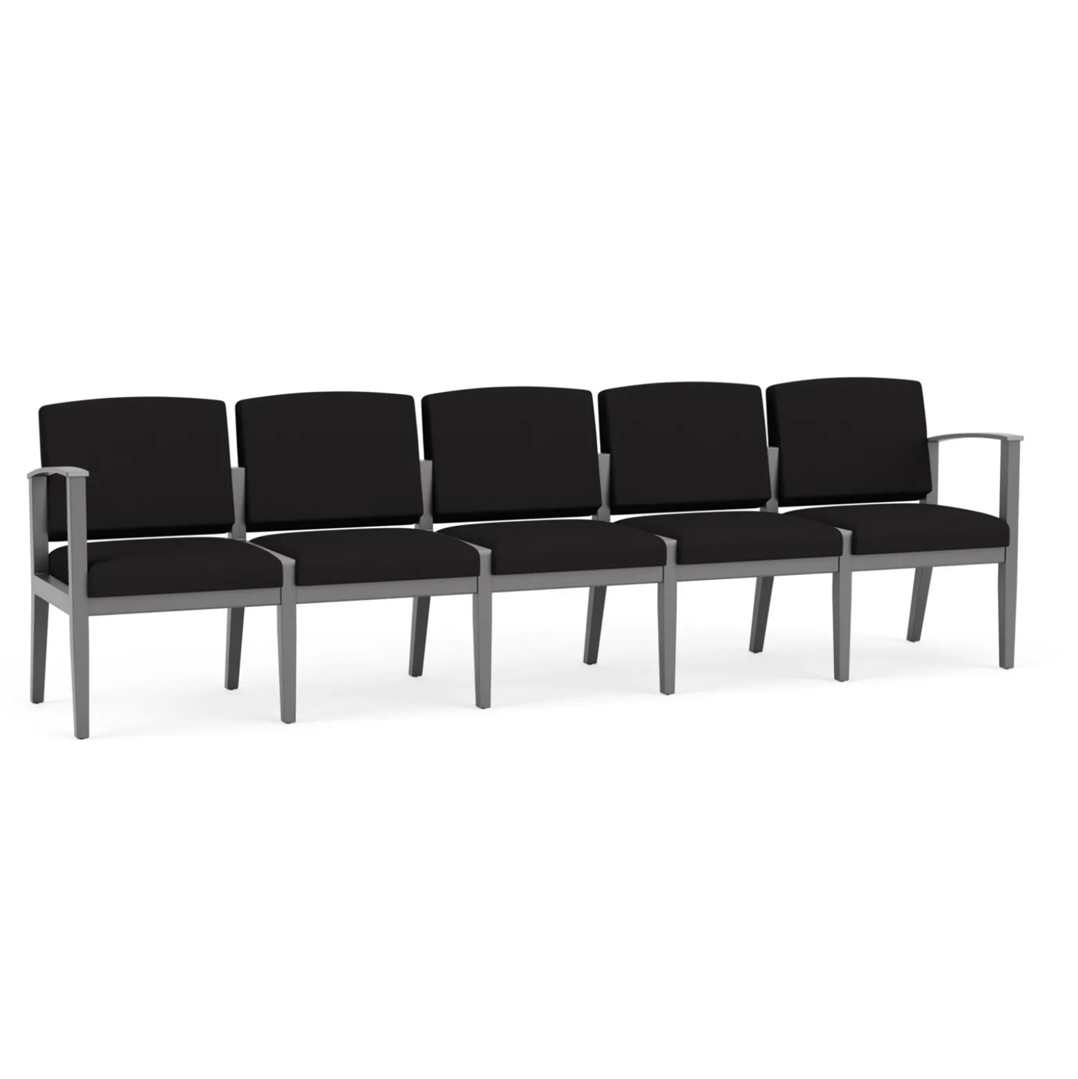 Mason Street Wood 5 Seat Sofa in Standard Upholstery