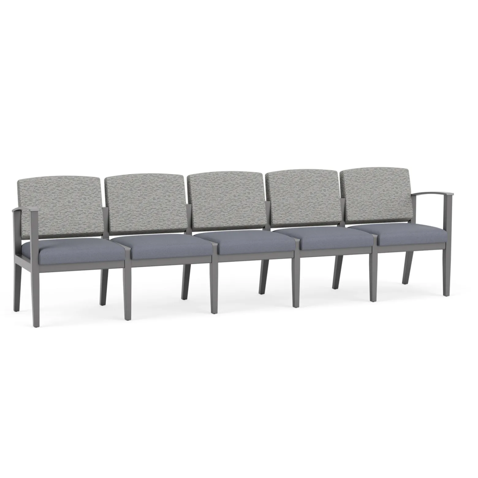 Mason Street Wood 5 Seat Sofa in Standard Upholstery