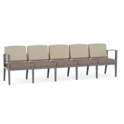 Mason Street Wood 5 Seat Sofa in Standard Upholstery