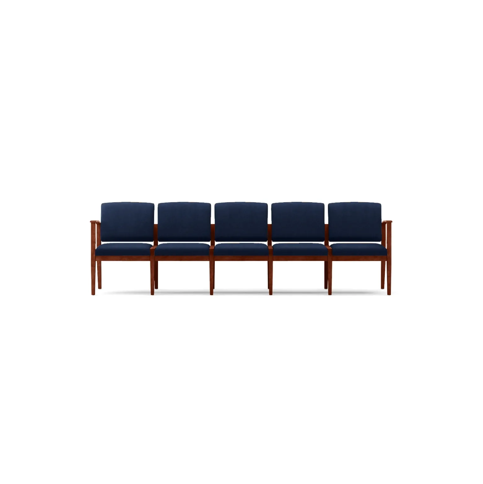 Mason Street Wood 5 Seat Sofa in Standard Upholstery