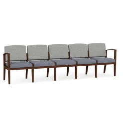 Mason Street Wood 5 Seat Sofa in Standard Upholstery