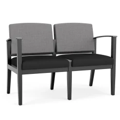 Mason Street Wood 2 Seat Sofa in Premium Upholstery