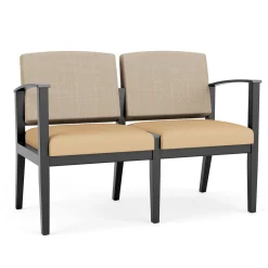Mason Street Wood 2 Seat Sofa in Premium Upholstery