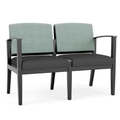 Mason Street Wood 2 Seat Sofa in Premium Upholstery