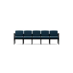 Mason Street Wood 5 Seat Sofa in Premium Upholstery