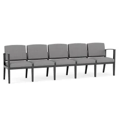 Mason Street Wood 5 Seat Sofa in Premium Upholstery