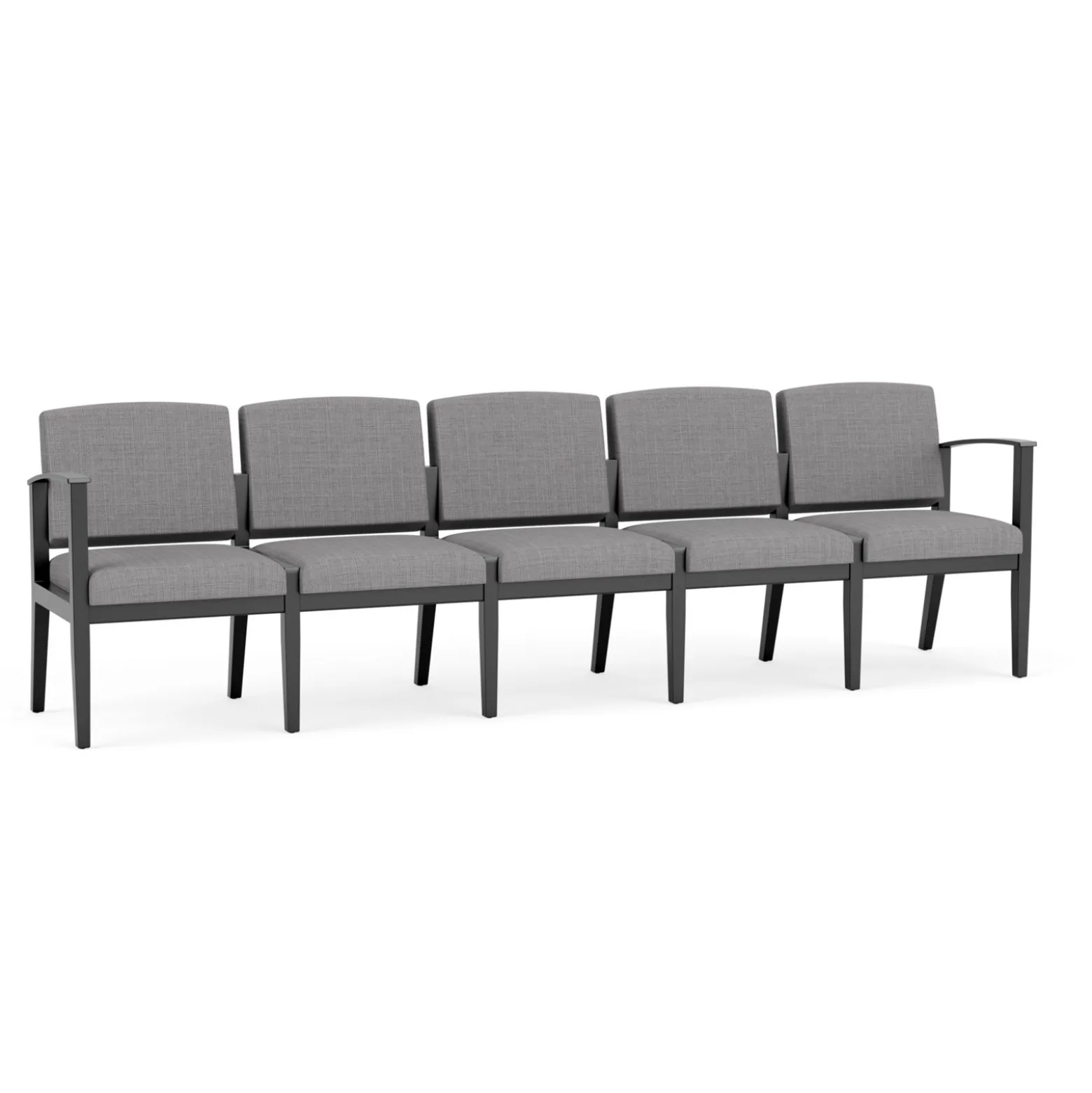 Mason Street Wood 5 Seat Sofa in Premium Upholstery