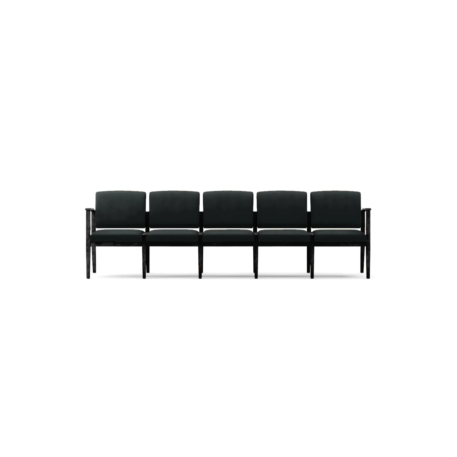 Mason Street Wood 5 Seat Sofa in Premium Upholstery