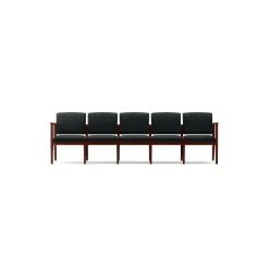 Mason Street Wood 5 Seat Sofa in Premium Upholstery