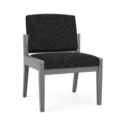 Mason Street Wood Armless Guest Chair in Standard Upholstery