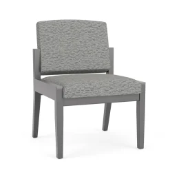 Mason Street Wood Armless Guest Chair in Standard Upholstery