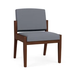 Mason Street Wood Armless Guest Chair in Standard Upholstery