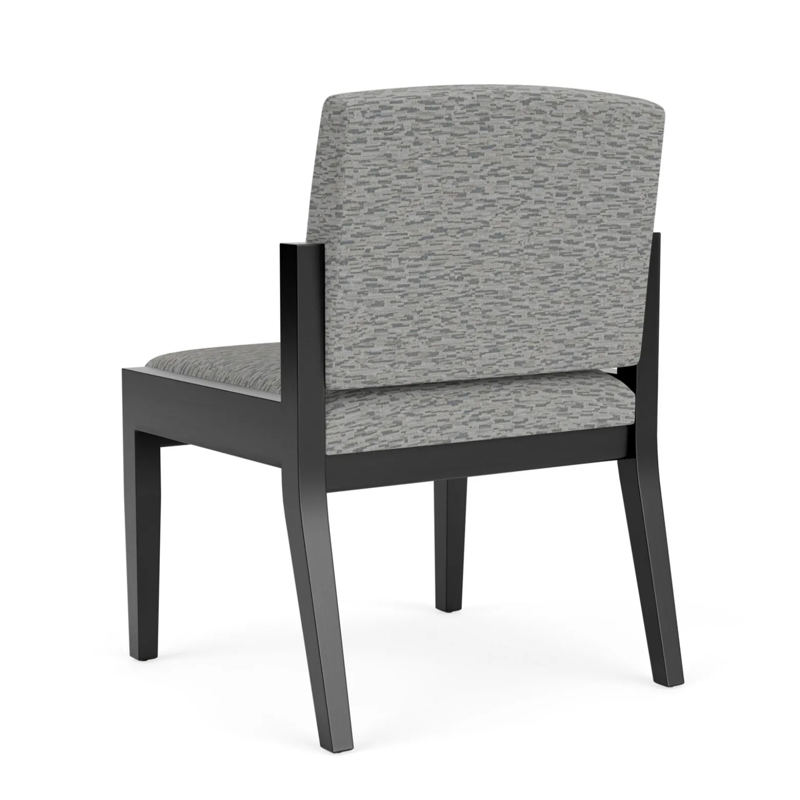 Mason Street Wood Armless Guest Chair in Standard Upholstery