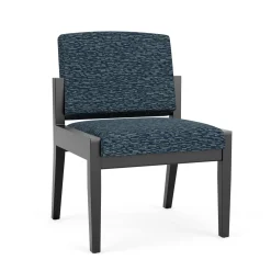 Mason Street Wood Armless Guest Chair in Standard Upholstery