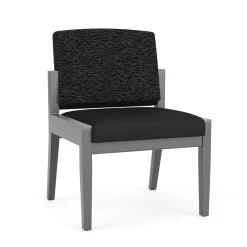 Mason Street Wood Armless Guest Chair in Standard Upholstery