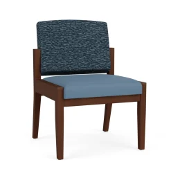 Mason Street Wood Armless Guest Chair in Standard Upholstery
