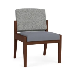 Mason Street Wood Armless Guest Chair in Standard Upholstery
