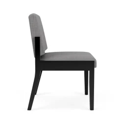 Mason Street Wood Armless Guest Chair in Premium Upholstery