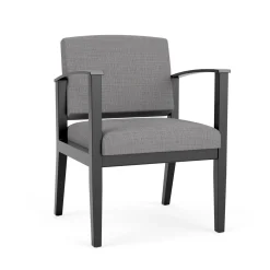 Mason Street Wood Guest Chair in Premium Upholstery
