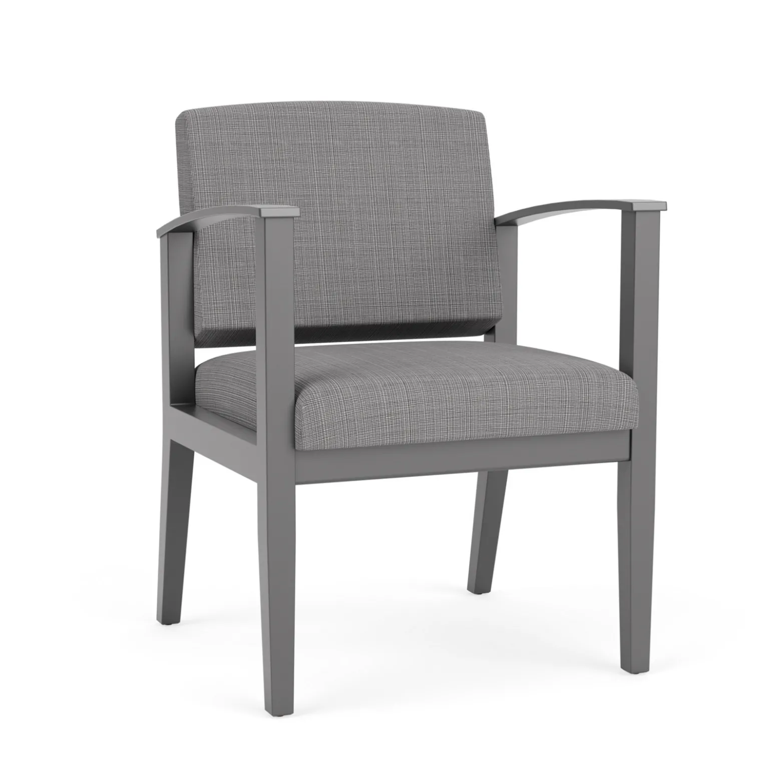 Mason Street Wood Guest Chair in Premium Upholstery