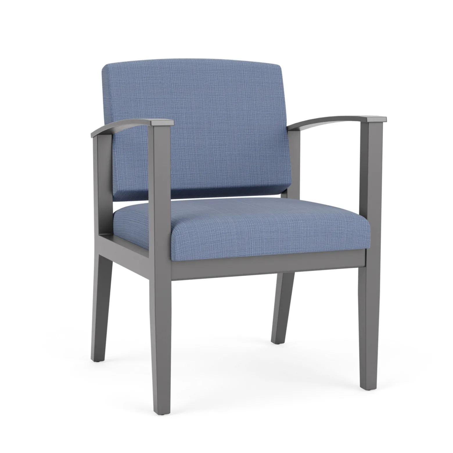 Mason Street Wood Guest Chair in Premium Upholstery