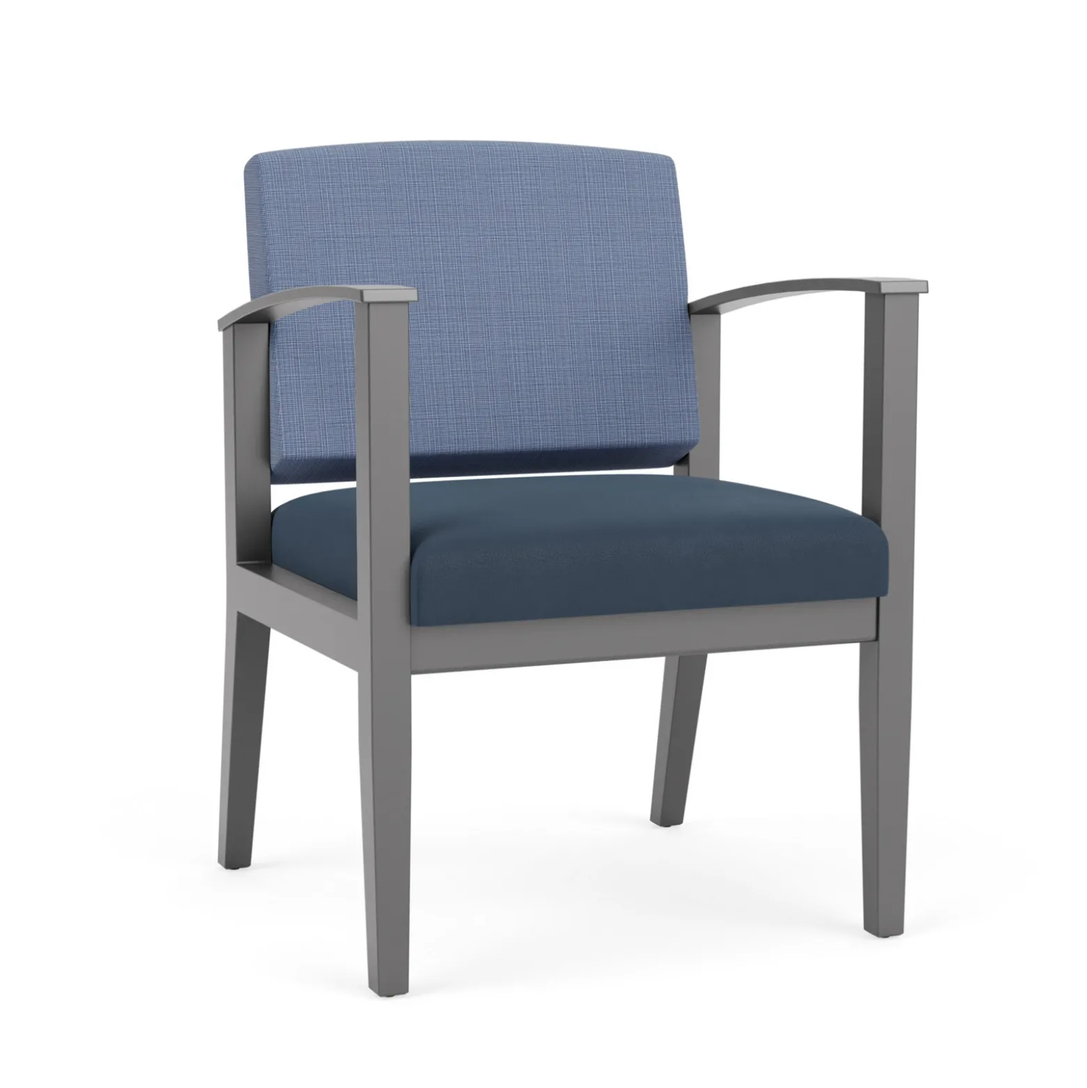 Mason Street Wood Guest Chair in Premium Upholstery