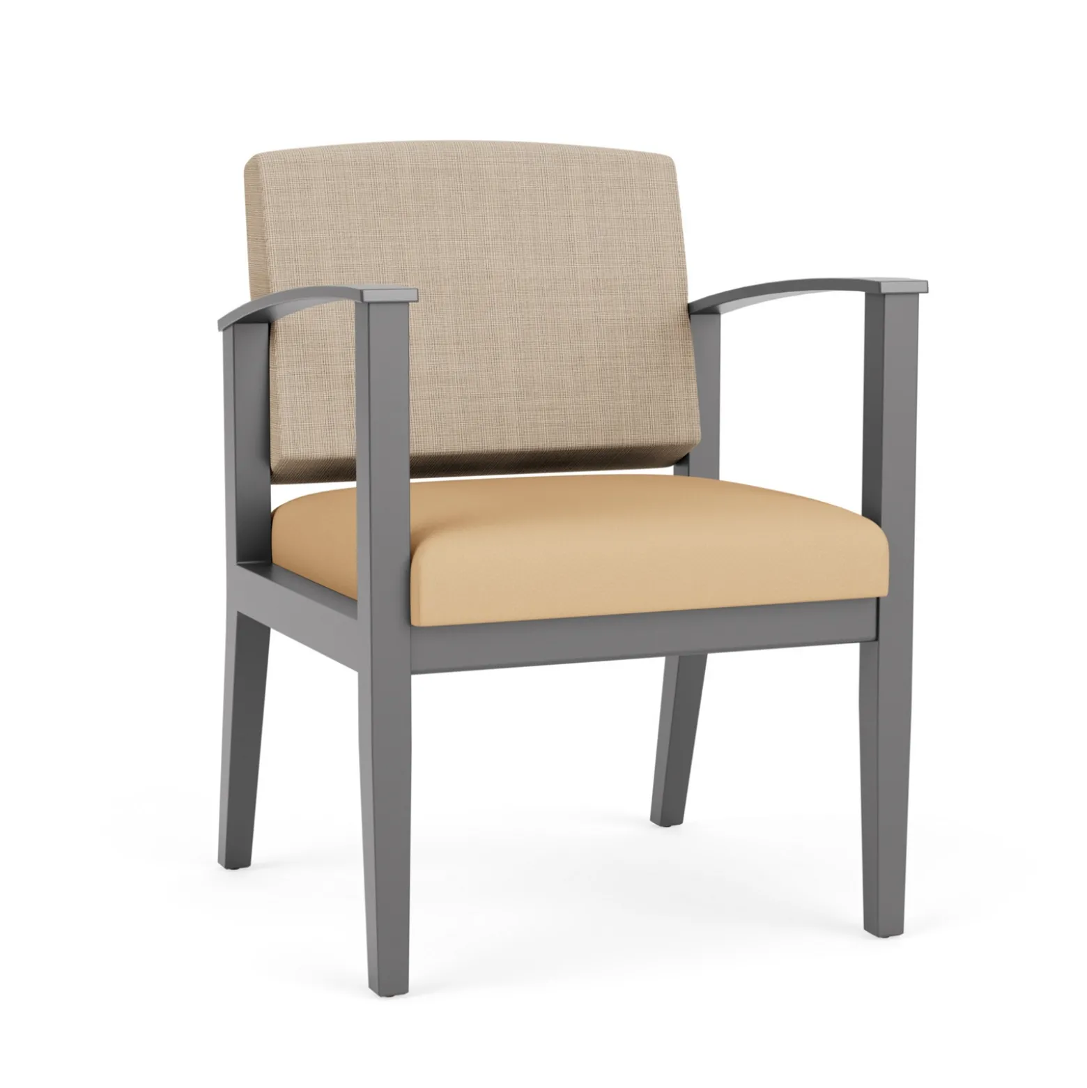 Mason Street Wood Guest Chair in Premium Upholstery